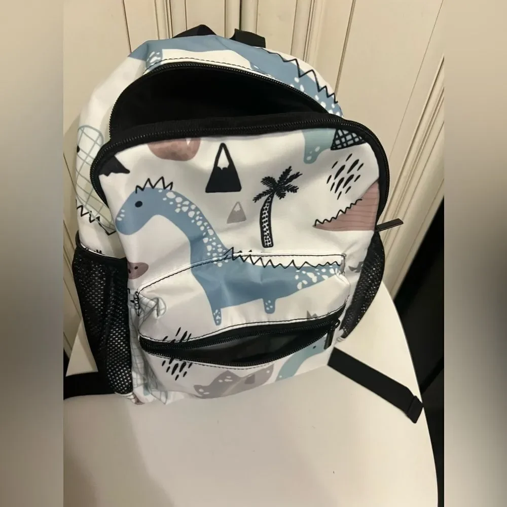 Dinosaur Print Kids Backpack Shoulder Bag Rucksack School Kindergarten bag
